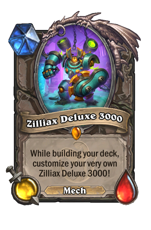Zilliax Deluxe 3000 Hearthstone kártya