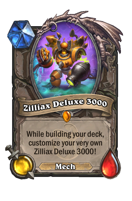 Zilliax Deluxe 3000 Hearthstone kártya
