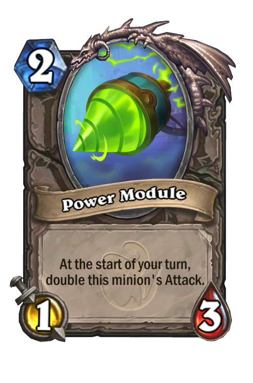 Power Module Hearthstone kártya