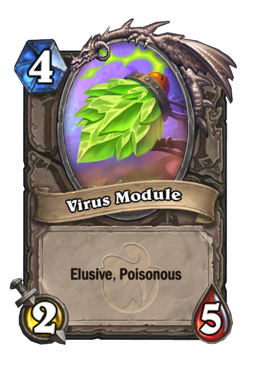 Virus Module Hearthstone kártya