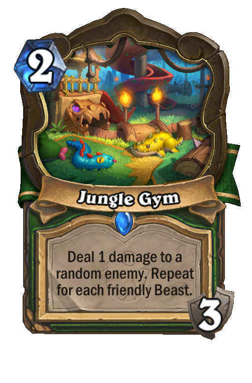 Jungle Gym Hearthstone kártya