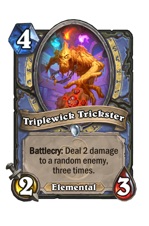 Triplewick Trickster Hearthstone kártya