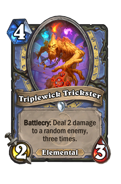Triplewick Trickster Hearthstone kártya