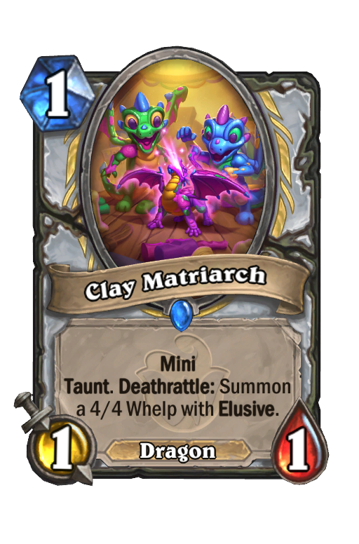 Clay Matriarch Hearthstone kártya