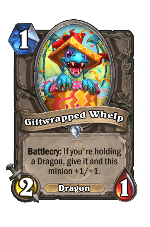 Giftwrapped Whelp Hearthstone kártya
