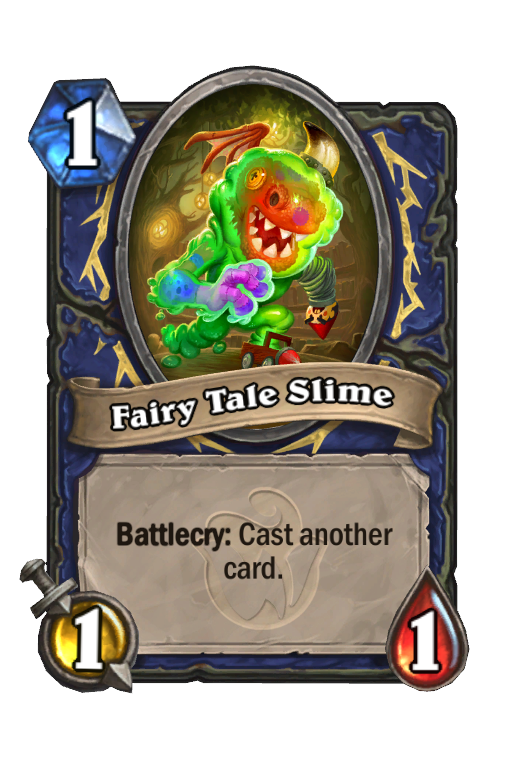 Fairy Tale Slime Hearthstone kártya