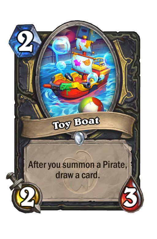 Toy Boat Hearthstone kártya