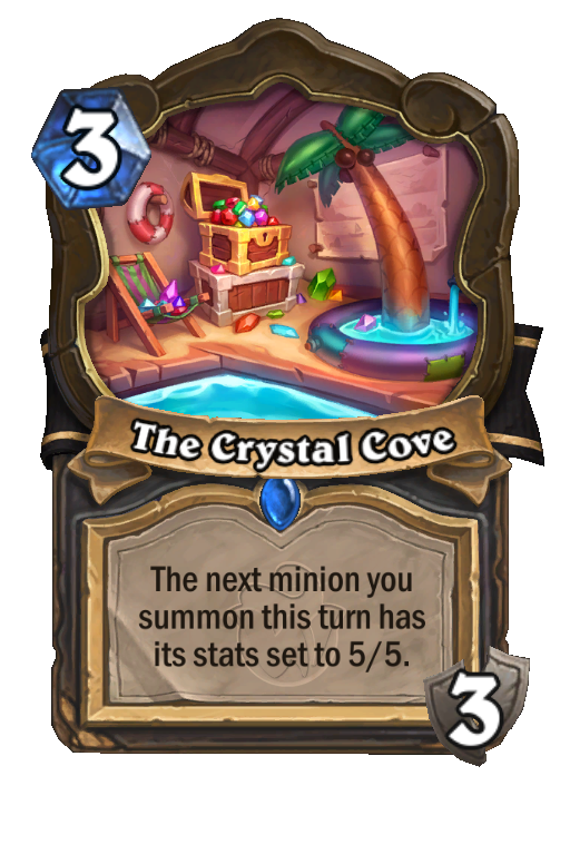 The Crystal Cove Hearthstone kártya