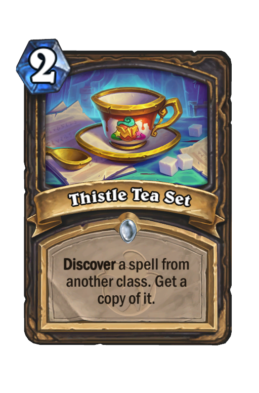 Thistle Tea Set Hearthstone kártya