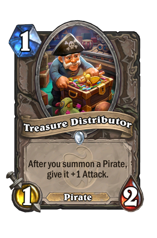 Treasure Distributor Hearthstone kártya