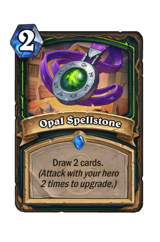 Opal Spellstone Hearthstone kártya