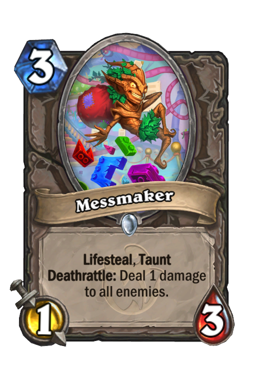 Messmaker Hearthstone kártya