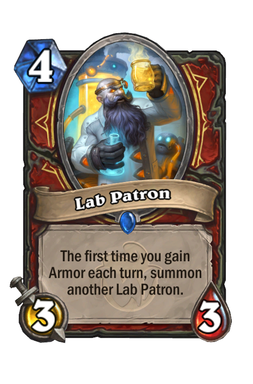 Lab Patron Hearthstone kártya