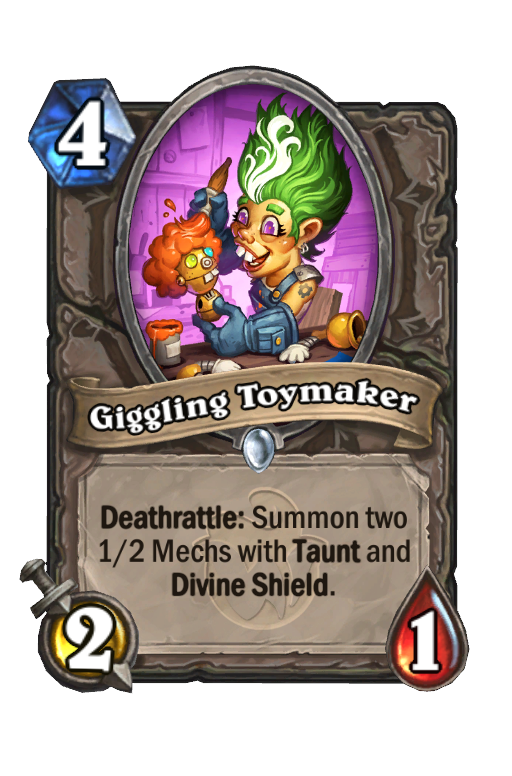 Giggling Toymaker Hearthstone kártya