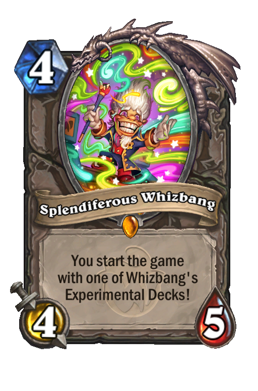 Splendiferous Whizbang Hearthstone kártya