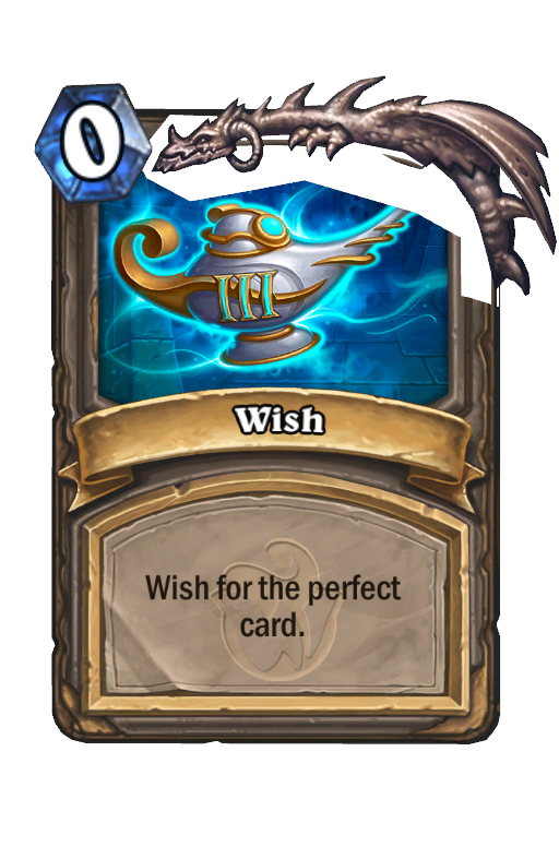 Wish Hearthstone kártya