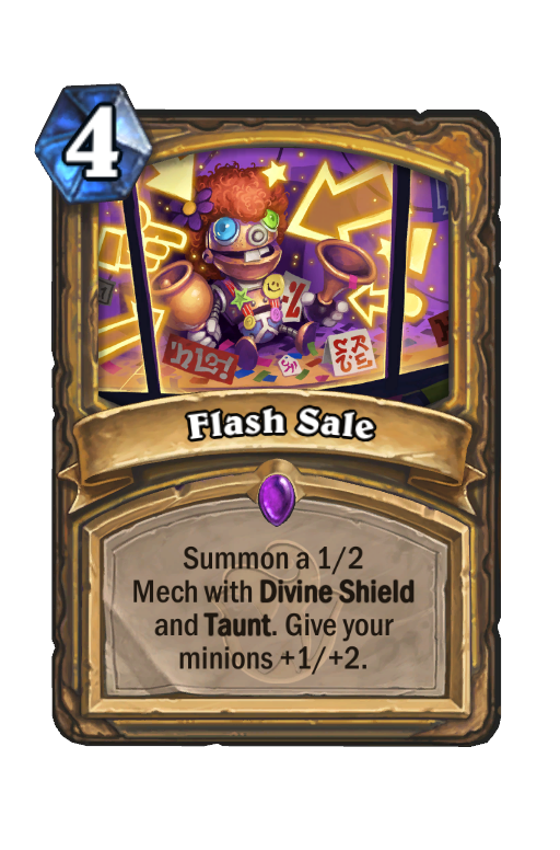 Flash Sale Hearthstone kártya