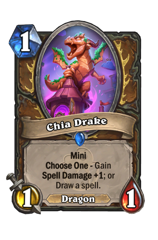 Chia Drake Hearthstone kártya