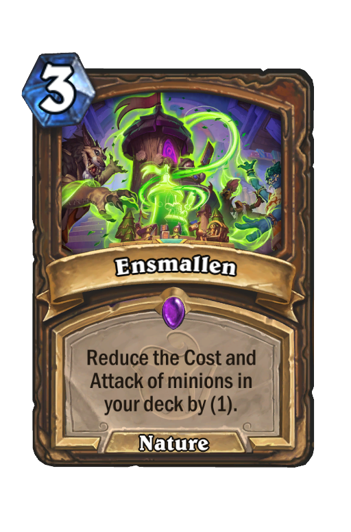 Ensmallen Hearthstone kártya