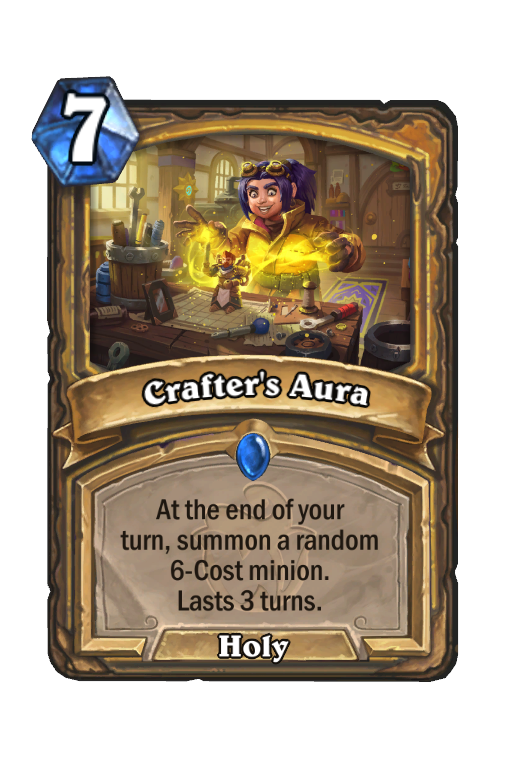 Crafter's Aura Hearthstone kártya