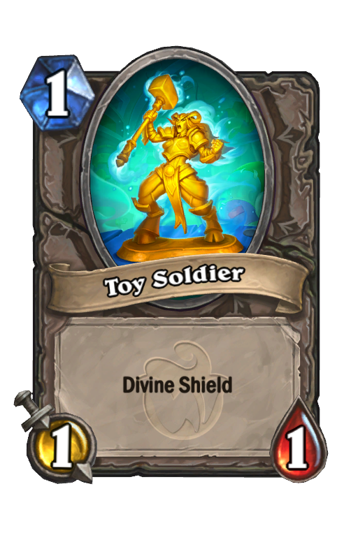 Toy Soldier Hearthstone kártya