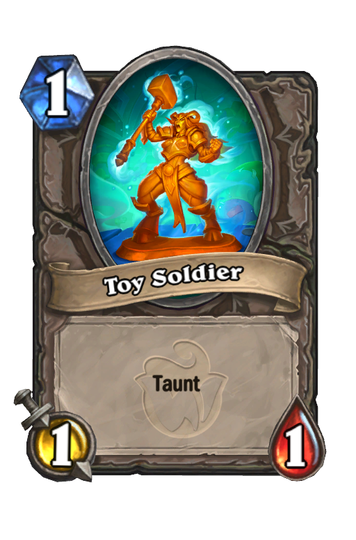 Toy Soldier Hearthstone kártya