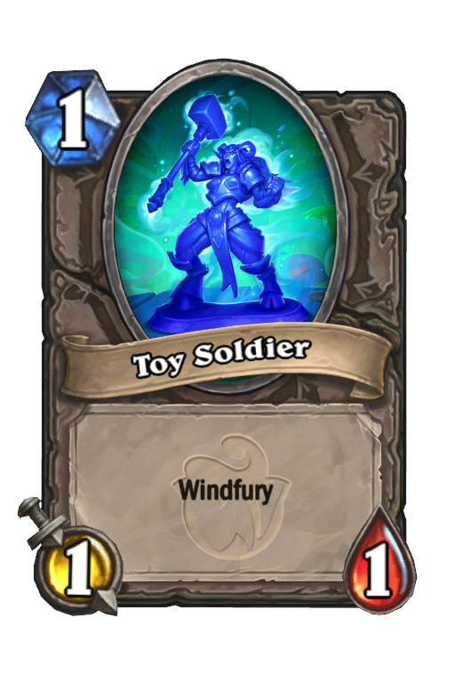 Toy Soldier Hearthstone kártya
