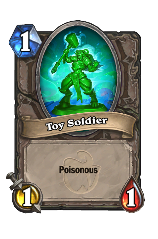 Toy Soldier Hearthstone kártya