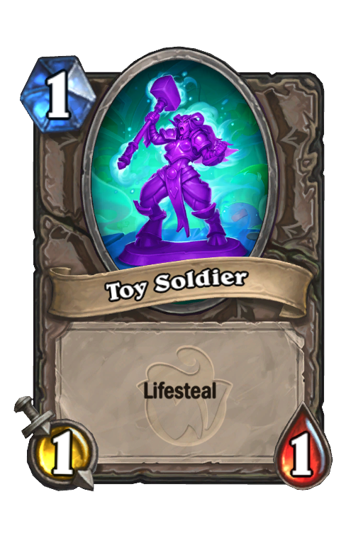Toy Soldier Hearthstone kártya