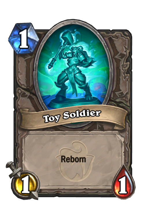 Toy Soldier Hearthstone kártya