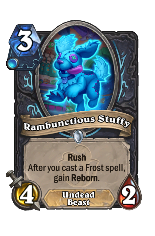 Rambunctious Stuffy Hearthstone kártya
