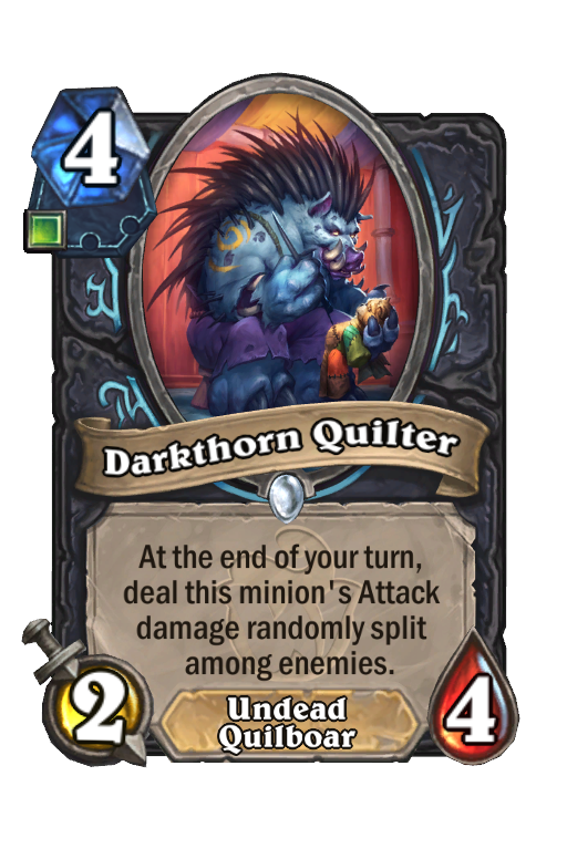 Darkthorn Quilter Hearthstone kártya