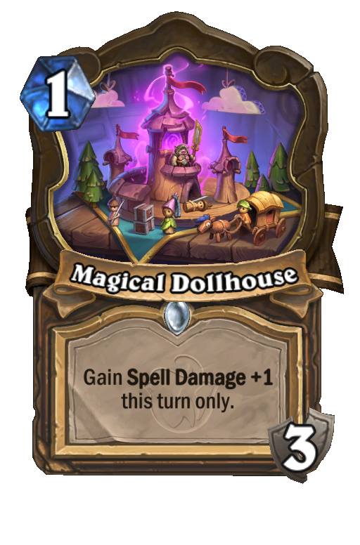 Magical Dollhouse Hearthstone kártya