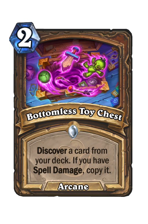Bottomless Toy Chest Hearthstone kártya
