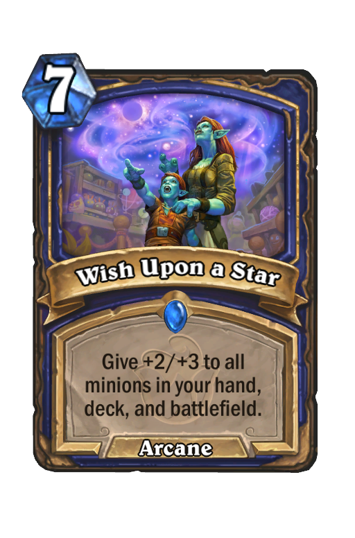 Wish Upon a Star Hearthstone kártya