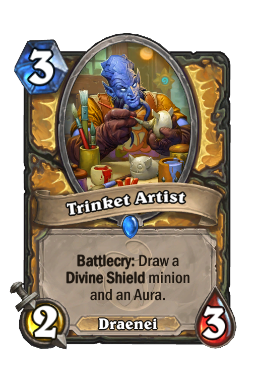 Trinket Artist Hearthstone kártya