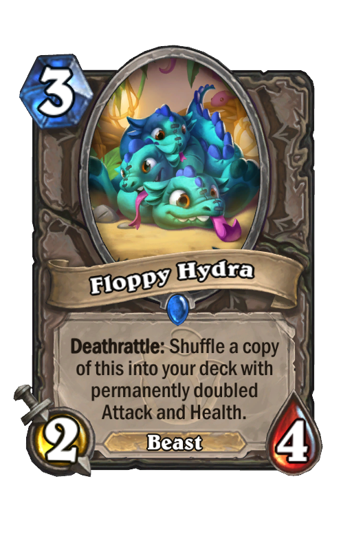 Floppy Hydra Hearthstone kártya