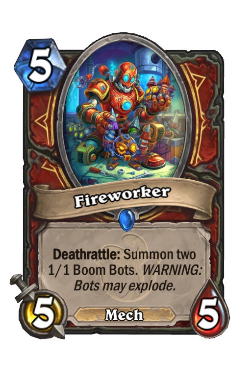 Fireworker Hearthstone kártya