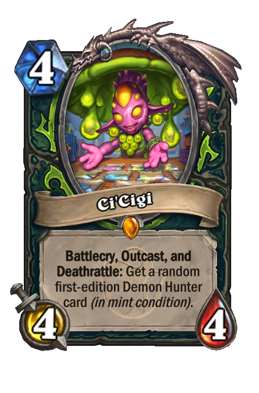 Ci'Cigi Hearthstone kártya