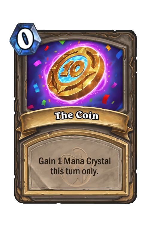 The Coin Hearthstone kártya