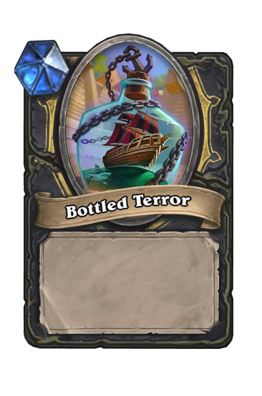 Bottled Terror Hearthstone kártya