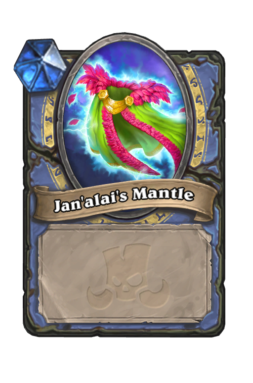 Jan'alai's Mantle Hearthstone kártya