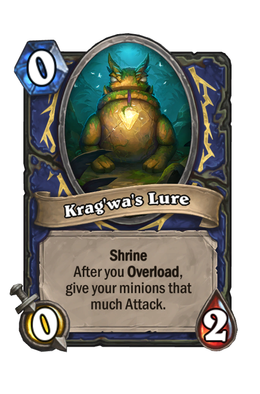 Krag'wa's Lure Hearthstone kártya