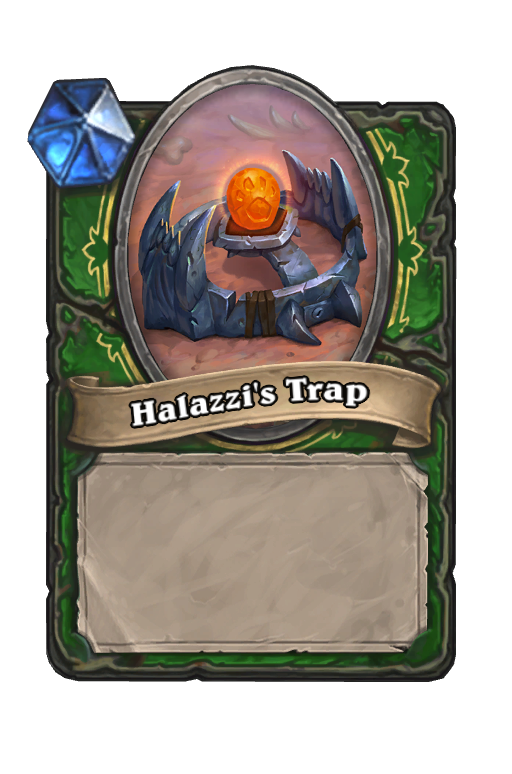 Halazzi's Trap Hearthstone kártya