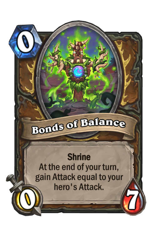 Bonds of Balance Hearthstone kártya