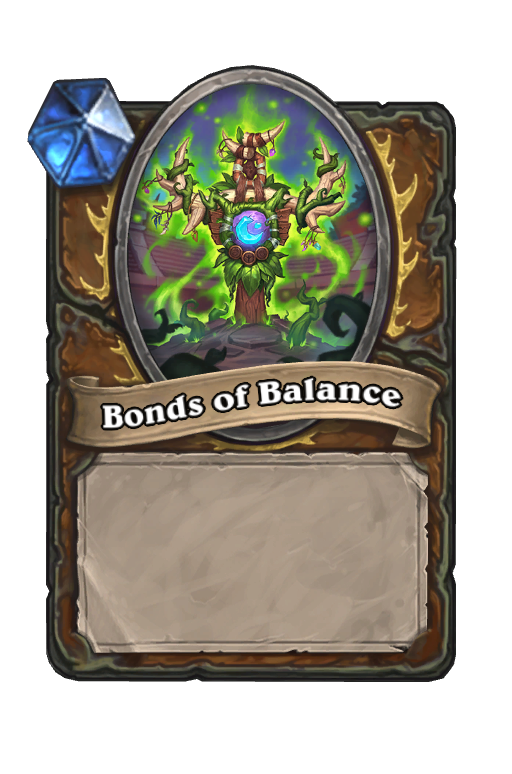 Bonds of Balance Hearthstone kártya