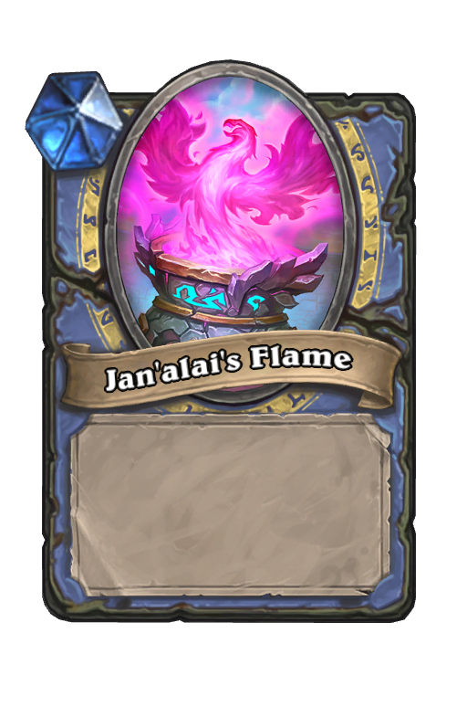 Jan'alai's Flame Hearthstone kártya