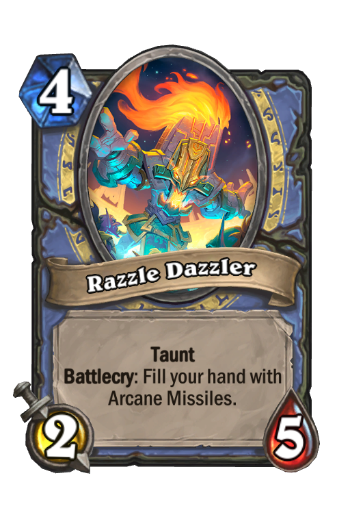 Razzle Dazzler Hearthstone kártya