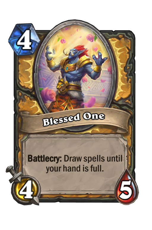 Blessed One Hearthstone kártya