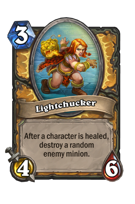 Lightchucker Hearthstone kártya